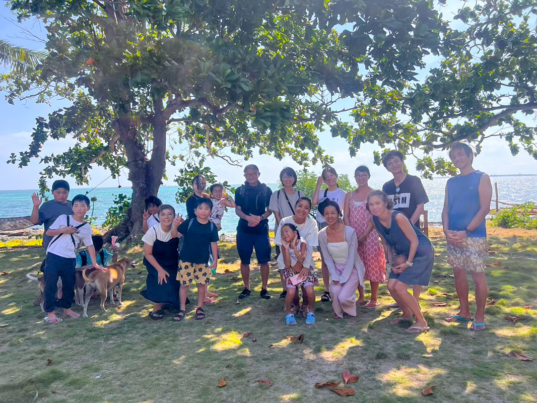 Photo together in Caohagan island